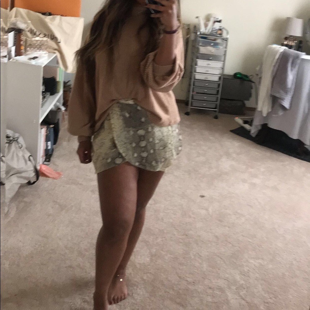 Sweater skort combo